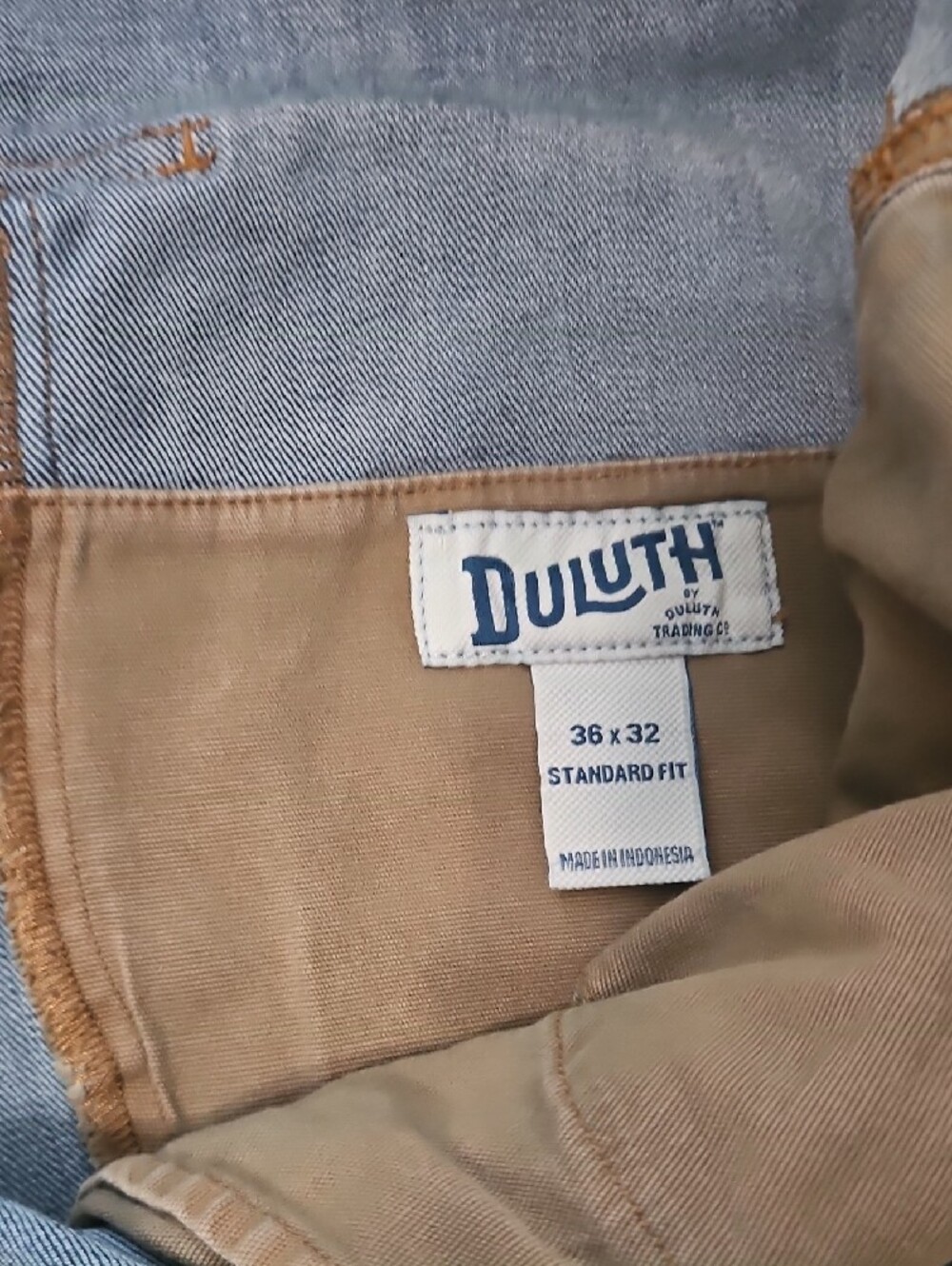Duluth Trading Co Ballroom Double Flex Jeans 36x32 - Picture 3 of 5